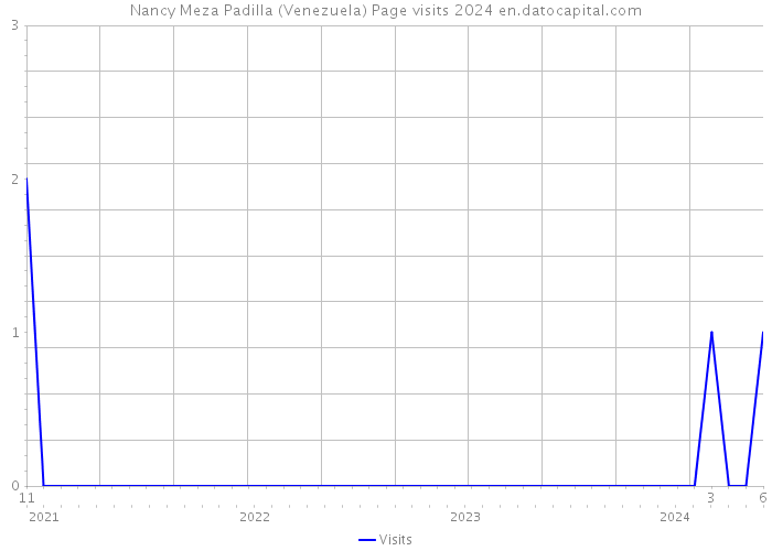 Nancy Meza Padilla (Venezuela) Page visits 2024 