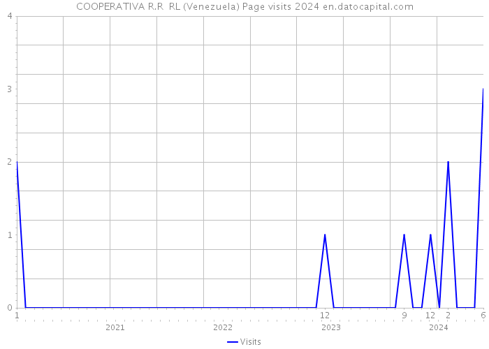 COOPERATIVA R.R RL (Venezuela) Page visits 2024 