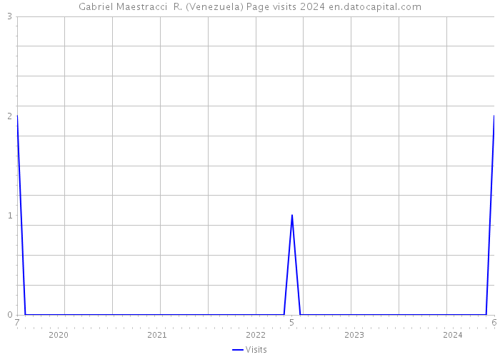 Gabriel Maestracci R. (Venezuela) Page visits 2024 