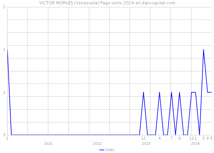 VICTOR MORLES (Venezuela) Page visits 2024 