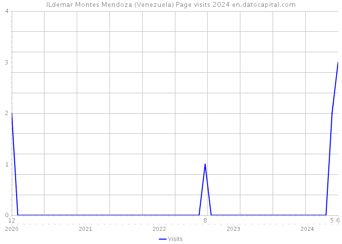 ILdemar Montes Mendoza (Venezuela) Page visits 2024 