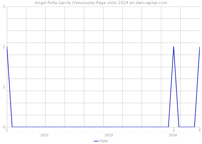 Angel Peña García (Venezuela) Page visits 2024 