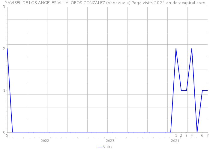YAVISEL DE LOS ANGELES VILLALOBOS GONZALEZ (Venezuela) Page visits 2024 