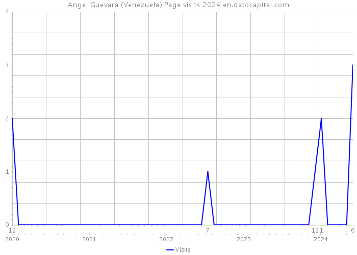 Angel Guevara (Venezuela) Page visits 2024 