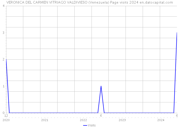 VERONICA DEL CARMEN VITRIAGO VALDIVIESO (Venezuela) Page visits 2024 