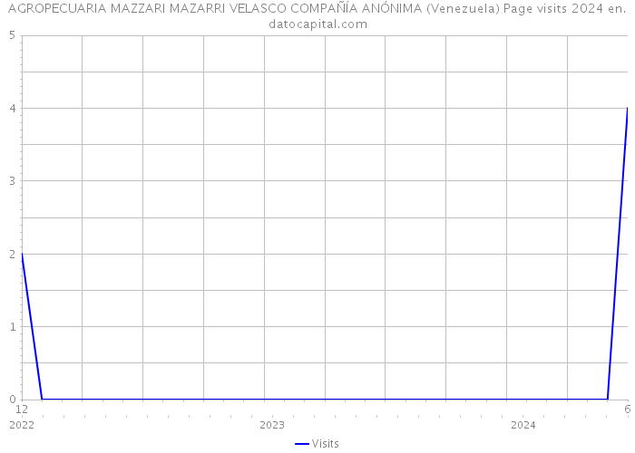 AGROPECUARIA MAZZARI MAZARRI VELASCO COMPAÑÍA ANÓNIMA (Venezuela) Page visits 2024 