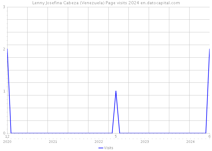 Lenny Josefina Cabeza (Venezuela) Page visits 2024 