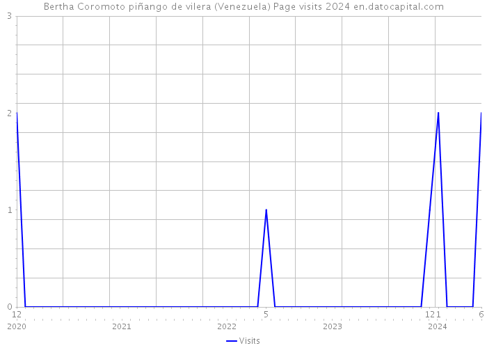 Bertha Coromoto piñango de vilera (Venezuela) Page visits 2024 
