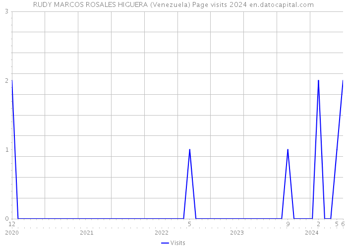 RUDY MARCOS ROSALES HIGUERA (Venezuela) Page visits 2024 