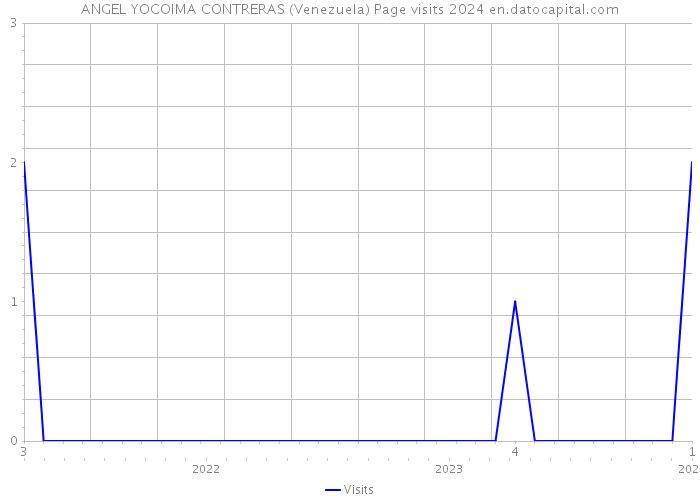 ANGEL YOCOIMA CONTRERAS (Venezuela) Page visits 2024 