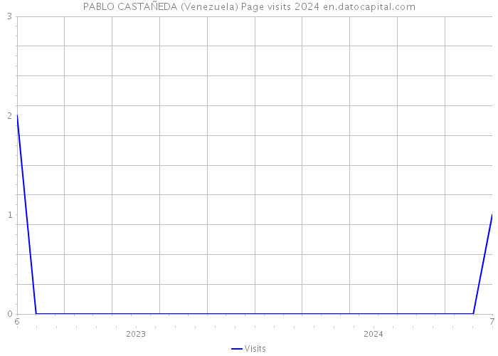 PABLO CASTAÑEDA (Venezuela) Page visits 2024 