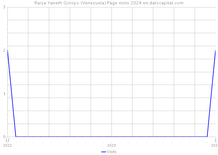 Raiza Yaneth Gotopo (Venezuela) Page visits 2024 