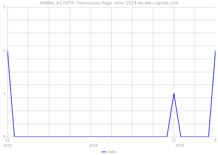 ANIBAL ACOSTA (Venezuela) Page visits 2024 
