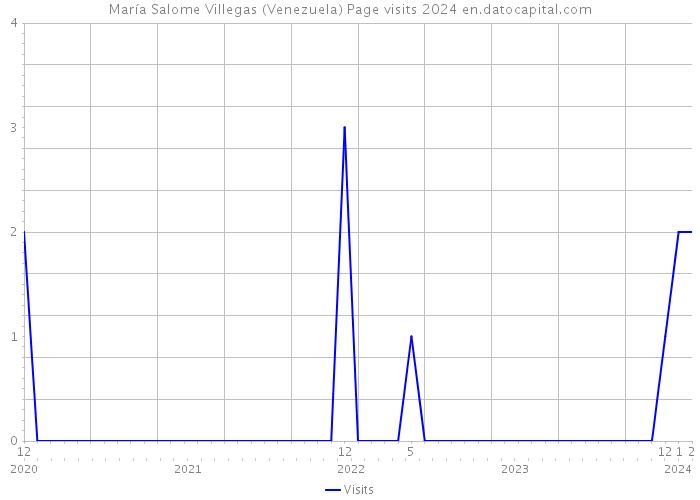 María Salome Villegas (Venezuela) Page visits 2024 