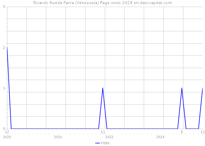 Ricardo Rueda Parra (Venezuela) Page visits 2024 