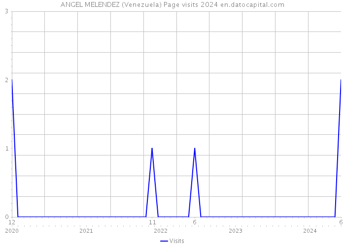 ANGEL MELENDEZ (Venezuela) Page visits 2024 