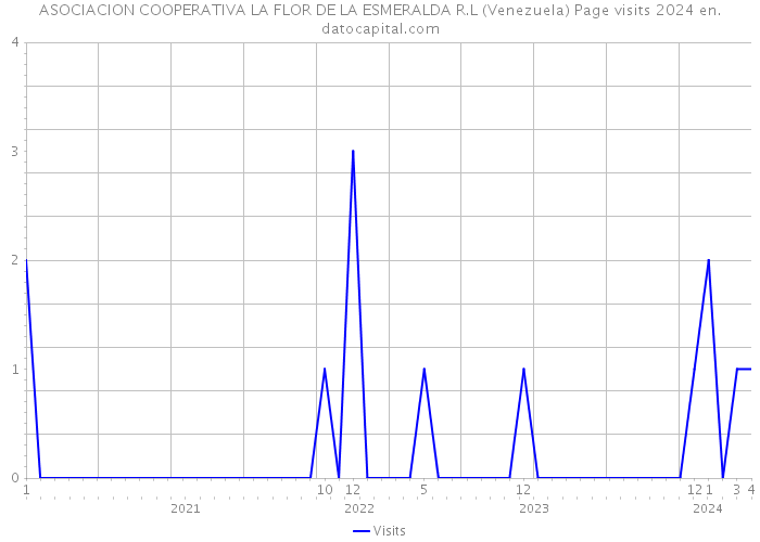 ASOCIACION COOPERATIVA LA FLOR DE LA ESMERALDA R.L (Venezuela) Page visits 2024 