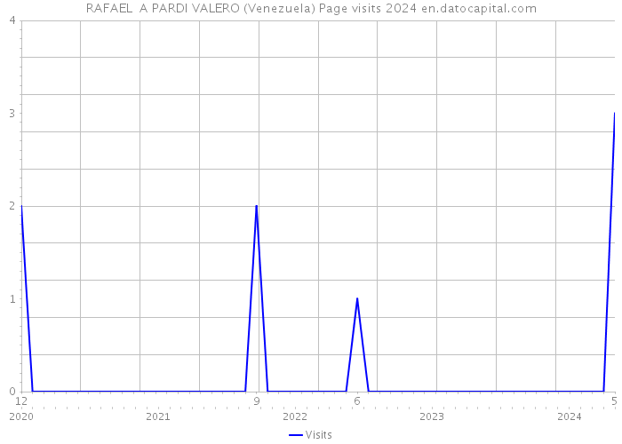 RAFAEL A PARDI VALERO (Venezuela) Page visits 2024 