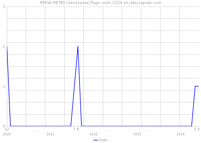 REINA REYES (Venezuela) Page visits 2024 