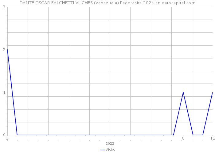DANTE OSCAR FALCHETTI VILCHES (Venezuela) Page visits 2024 