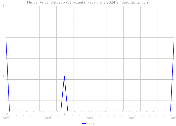 Miguel Angel Delgado (Venezuela) Page visits 2024 