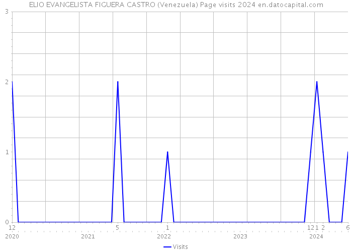 ELIO EVANGELISTA FIGUERA CASTRO (Venezuela) Page visits 2024 