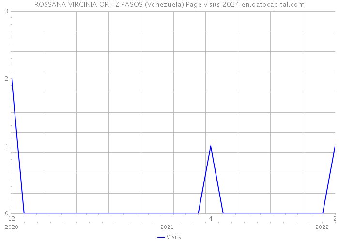 ROSSANA VIRGINIA ORTIZ PASOS (Venezuela) Page visits 2024 