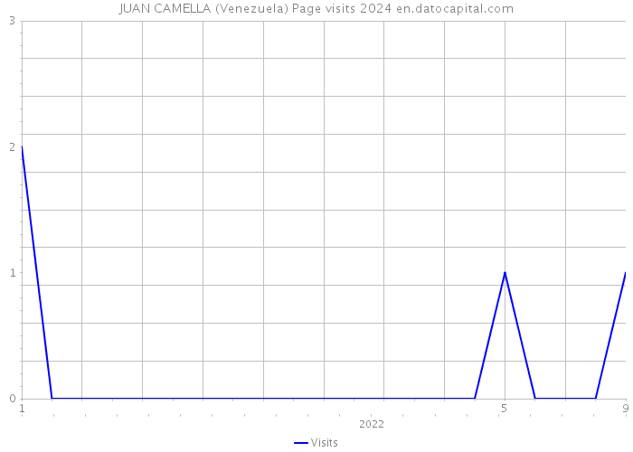JUAN CAMELLA (Venezuela) Page visits 2024 
