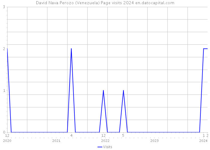 David Nava Perozo (Venezuela) Page visits 2024 