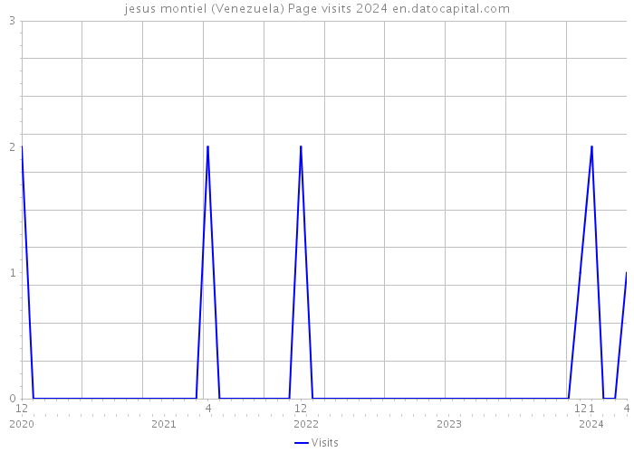 jesus montiel (Venezuela) Page visits 2024 