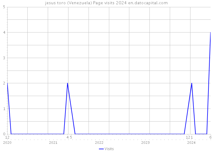 jesus toro (Venezuela) Page visits 2024 