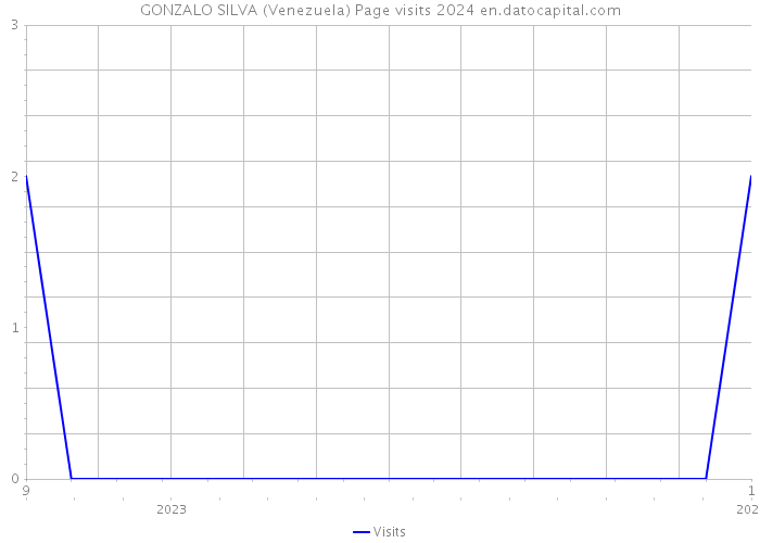 GONZALO SILVA (Venezuela) Page visits 2024 
