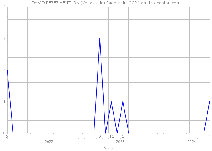 DAVID PEREZ VENTURA (Venezuela) Page visits 2024 