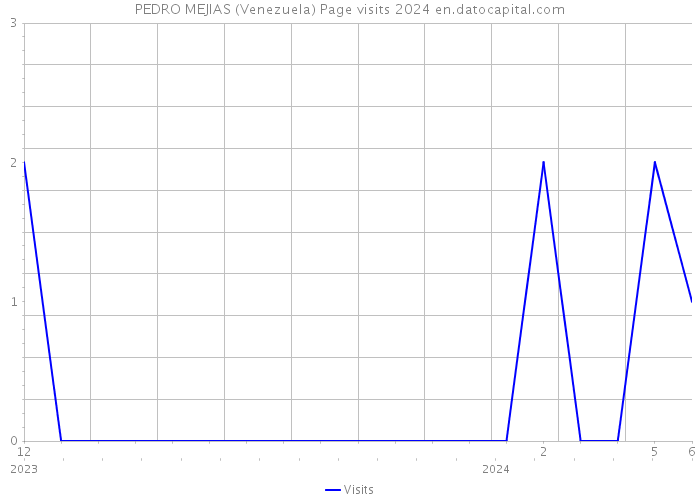 PEDRO MEJIAS (Venezuela) Page visits 2024 