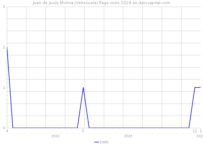 Juan de Jesús Molina (Venezuela) Page visits 2024 