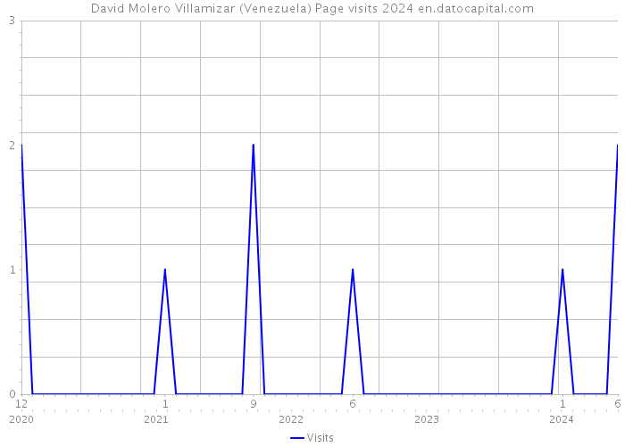 David Molero Villamizar (Venezuela) Page visits 2024 