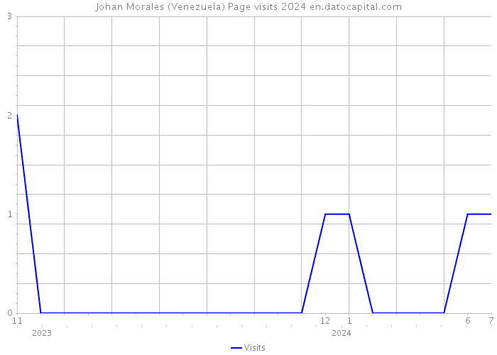 Johan Morales (Venezuela) Page visits 2024 