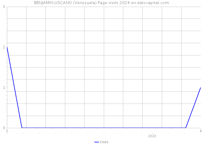 BENJAMIN LISCANO (Venezuela) Page visits 2024 