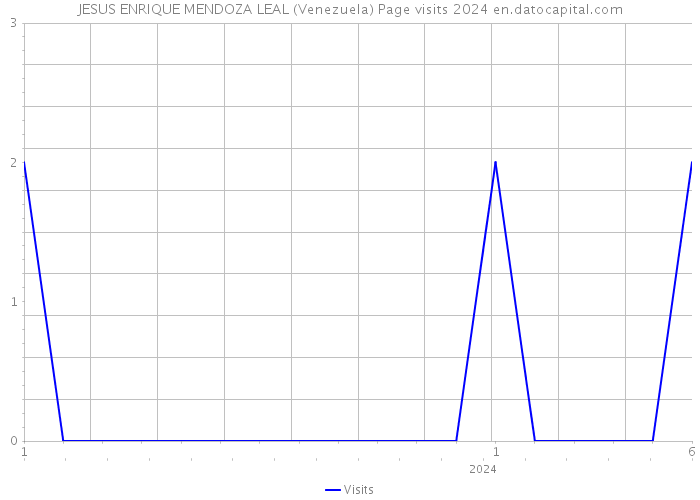 JESUS ENRIQUE MENDOZA LEAL (Venezuela) Page visits 2024 