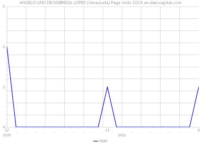 ANGELO LINO DE NOBREGA LOPES (Venezuela) Page visits 2024 