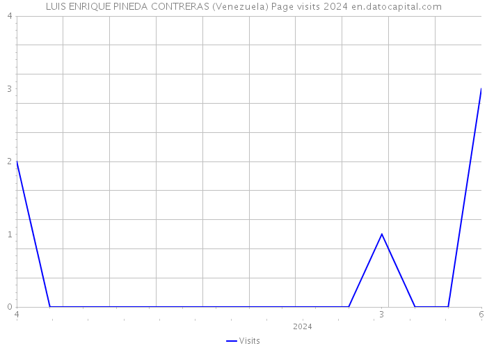 LUIS ENRIQUE PINEDA CONTRERAS (Venezuela) Page visits 2024 