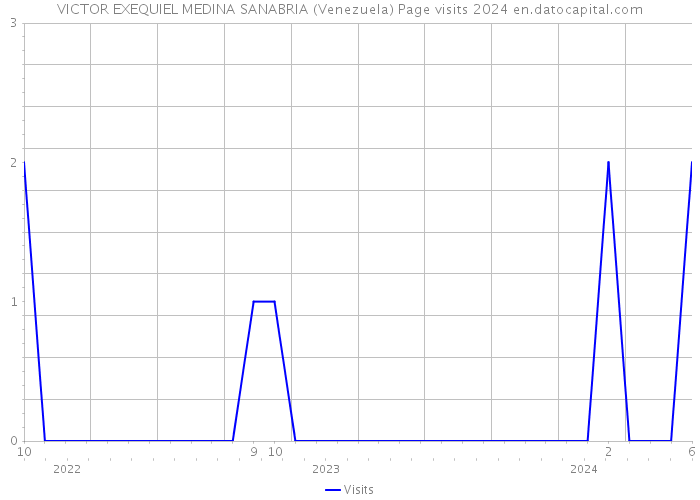 VICTOR EXEQUIEL MEDINA SANABRIA (Venezuela) Page visits 2024 