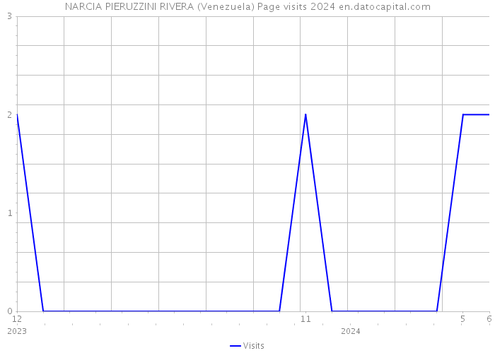 NARCIA PIERUZZINI RIVERA (Venezuela) Page visits 2024 