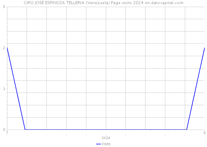 CIRO JOSE ESPINOZA TELLERIA (Venezuela) Page visits 2024 