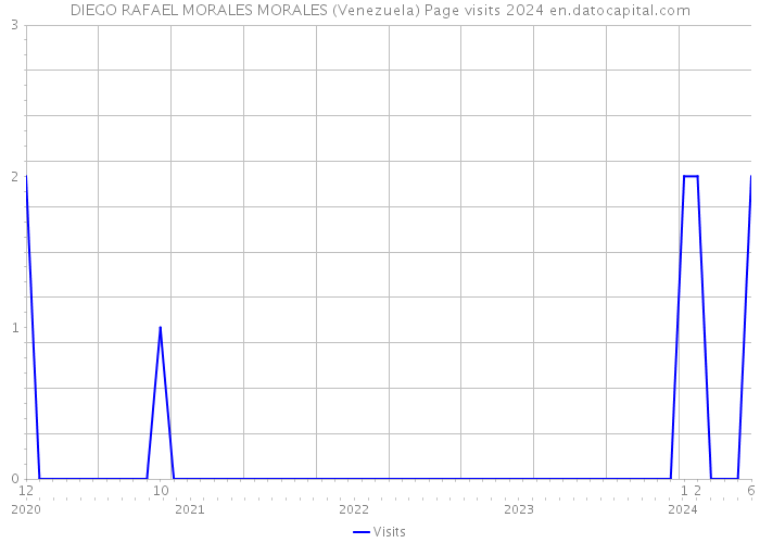 DIEGO RAFAEL MORALES MORALES (Venezuela) Page visits 2024 