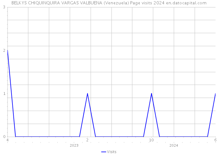 BELKYS CHIQUINQUIRA VARGAS VALBUENA (Venezuela) Page visits 2024 
