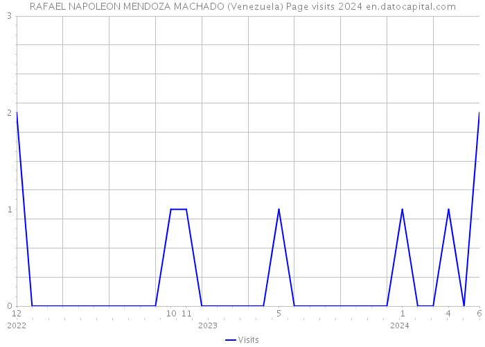 RAFAEL NAPOLEON MENDOZA MACHADO (Venezuela) Page visits 2024 