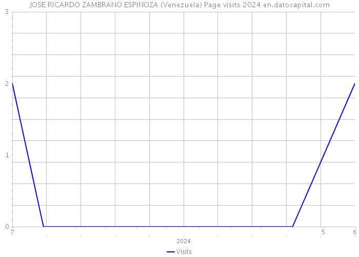 JOSE RICARDO ZAMBRANO ESPINOZA (Venezuela) Page visits 2024 