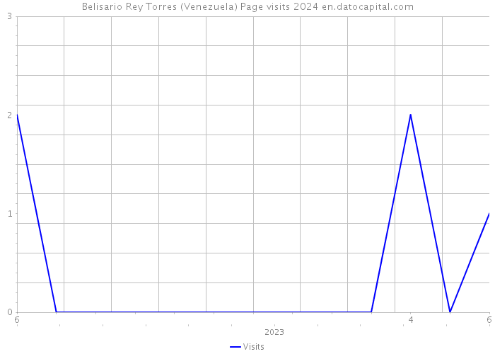 Belisario Rey Torres (Venezuela) Page visits 2024 