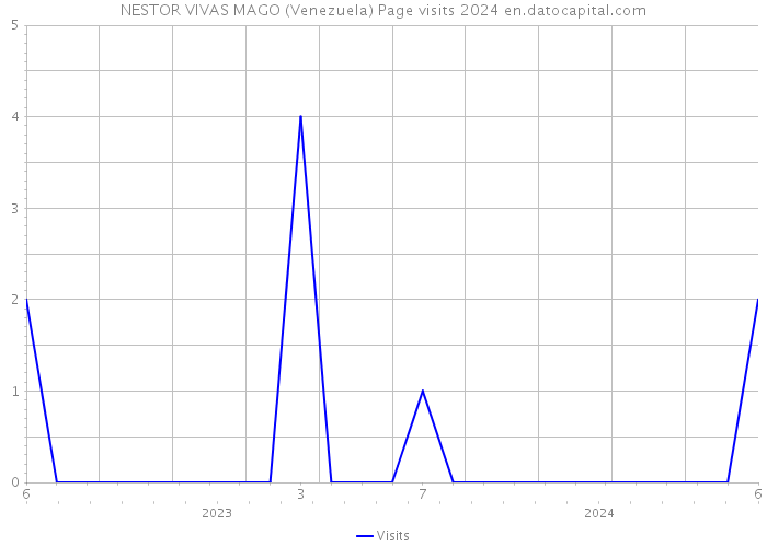 NESTOR VIVAS MAGO (Venezuela) Page visits 2024 